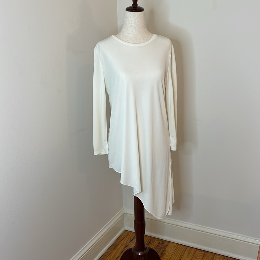 Joan Vass Soft Cream Blouse